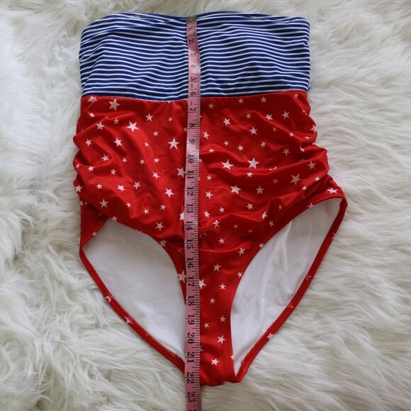 Outdoor Oasis Patriotic One-Piece Swimsuit – NWT 🇺🇸✨ - Picture 9 of 9